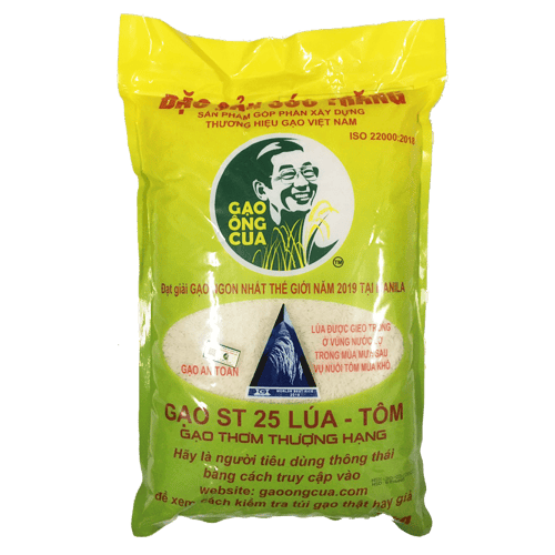Gạo Dinh Dưỡng Đại lý Gạo ST25 Gạo Ông Cua chính hãng